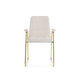 Lana white / gold Стул распродажа