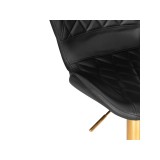 Porch gold / black Барный стул недорого