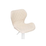 Porch chrome / beige Барный стул фото