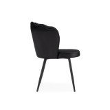 Coral black Стул на металлокаркасе недорого