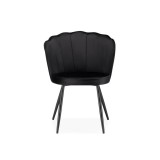 Coral black Стул на металлокаркасе распродажа