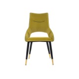 на металлокаркасе Ordal khaki / black Стул на металлокаркасе недорого