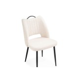 Barton beige / black Стул на металлокаркасе недорого