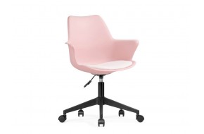 Кресло компьютерное Tulin white / pink / black