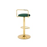 Lusia green / gold Барный стул от производителя