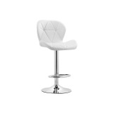 Trio white / chrome Барный стул недорого