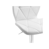 Trio white / chrome Барный стул фото