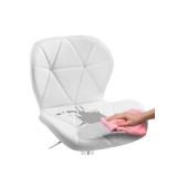 Trio white / chrome Барный стул недорого