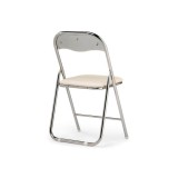 Fold 1 складной beige / chrome Стул фото