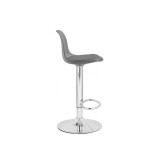 Soft gray / chrome Барный стул купить