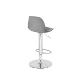 Soft gray / chrome Барный стул от производителя