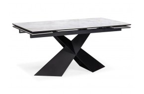 Обеденный стол Хасселвуд 160(220)х90х77 carla larkin / черный Керамический