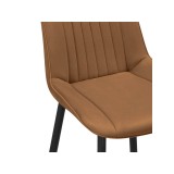 Седа К кирпичный / черный Барный стул недорого