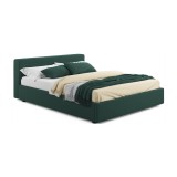 Мягкая кровать Skandi 1600 изумруд с подъемным механизмом недорого