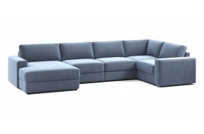 Угловой диван Оксфорд 24 XL с оттоманкой