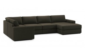 Угловой диван Оксфорд 24 XL с оттоманкой