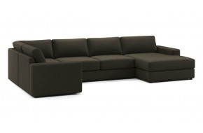Угловой диван Оксфорд 24 XL с оттоманкой