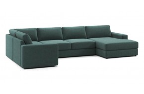 Угловой диван Оксфорд 24 XL с оттоманкой