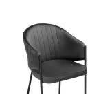 Kortni dark grey / black фото