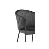 Kortni dark grey / black недорого
