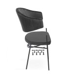 Kortni dark grey / black распродажа