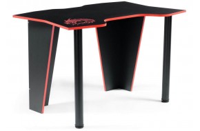 Компьютерный стол Алид черный / красный