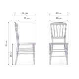 Chiavari 1 clear white недорого