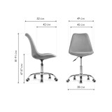 Kolin gray fabric недорого