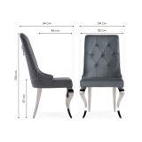 Viki dark grey / steel от производителя