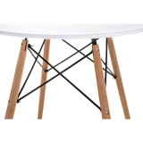Table 80 white / wood от производителя