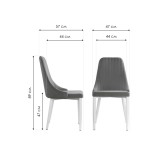 Kora white / gray недорого