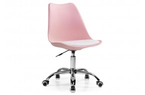Офисное кресло Kolin pink / white