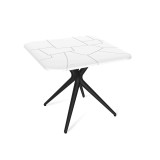 Стол SHT-TU30/TT30 83/83 белый/черный недорого