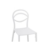 Simple white Пластиковый стул купить