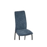 Tod black / blue Стул на металлокаркасе распродажа