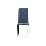 Tod black / blue Стул на металлокаркасе от производителя