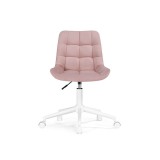 Компьютерное кресло Честер розовый / белый распродажа