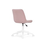 Компьютерное кресло Честер розовый / белый фото