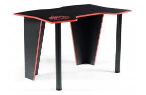 Письменный стол Алид 115,х77х73,5 черный / красный Компьютерный