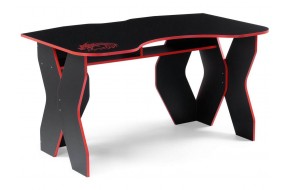 Детская парта Вивианн 140х89х75 красный / черный Компьютерный стол