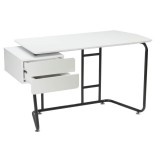 Desk white / black купить