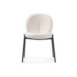 Kalipso 1 white / black Стул на металлокаркасе распродажа