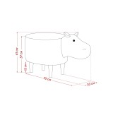 Пуф Leset Hippo COMBI фото