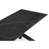 Хеме 180(240)х90х77 shakespeare black / черный Керамический стол распродажа