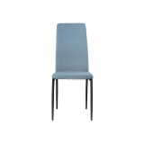 Tod light blue / black Стул на металлокаркасе от производителя