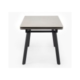 Норман 120(180)х80 carmen light grey / черный Керамический стол купить