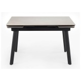 Норман 120(180)х80 carmen light grey / черный Керамический стол от производителя