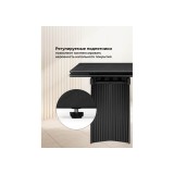 Вейв 140(200)х80 shakespeare black / черный Керамический стол недорого