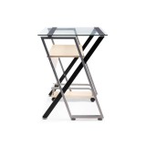 Gunar silver gray / clear glass купить