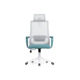 More gray / blue / white Компьютерное кресло распродажа
